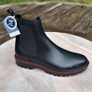 Igor Trak Mate Rain Boot Red Stitching